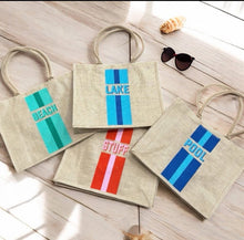 Load image into Gallery viewer, Jute Tote