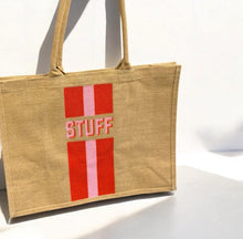 Load image into Gallery viewer, Jute Tote