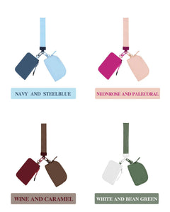 Double wristlet