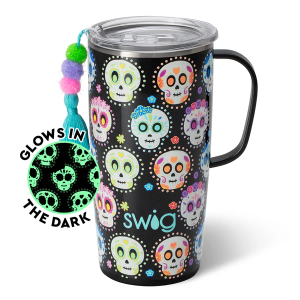 Swig 22 oz Mug Sugar Skulls