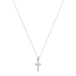 Load image into Gallery viewer, Dainty Chain Link Necklace Featuring Cross Pendant

