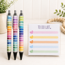 Load image into Gallery viewer, Pen &amp; Sticky Note Set
