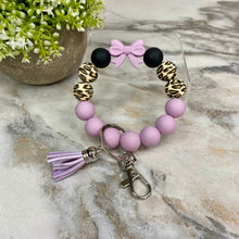 Load image into Gallery viewer, Bow Keychain Bracelet

