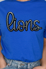 Load image into Gallery viewer, Lions Sequin Everyday Tee
