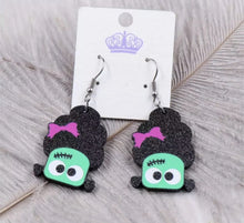 Load image into Gallery viewer, Halloween Dangle Earrings
