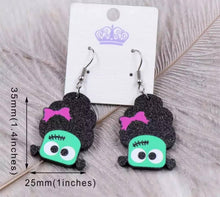 Load image into Gallery viewer, Halloween Dangle Earrings
